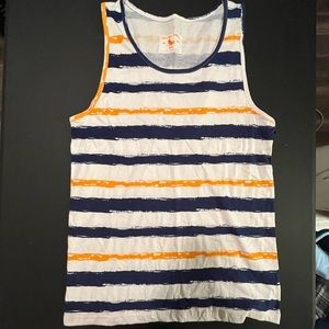Striped Pacific Blue Tank
